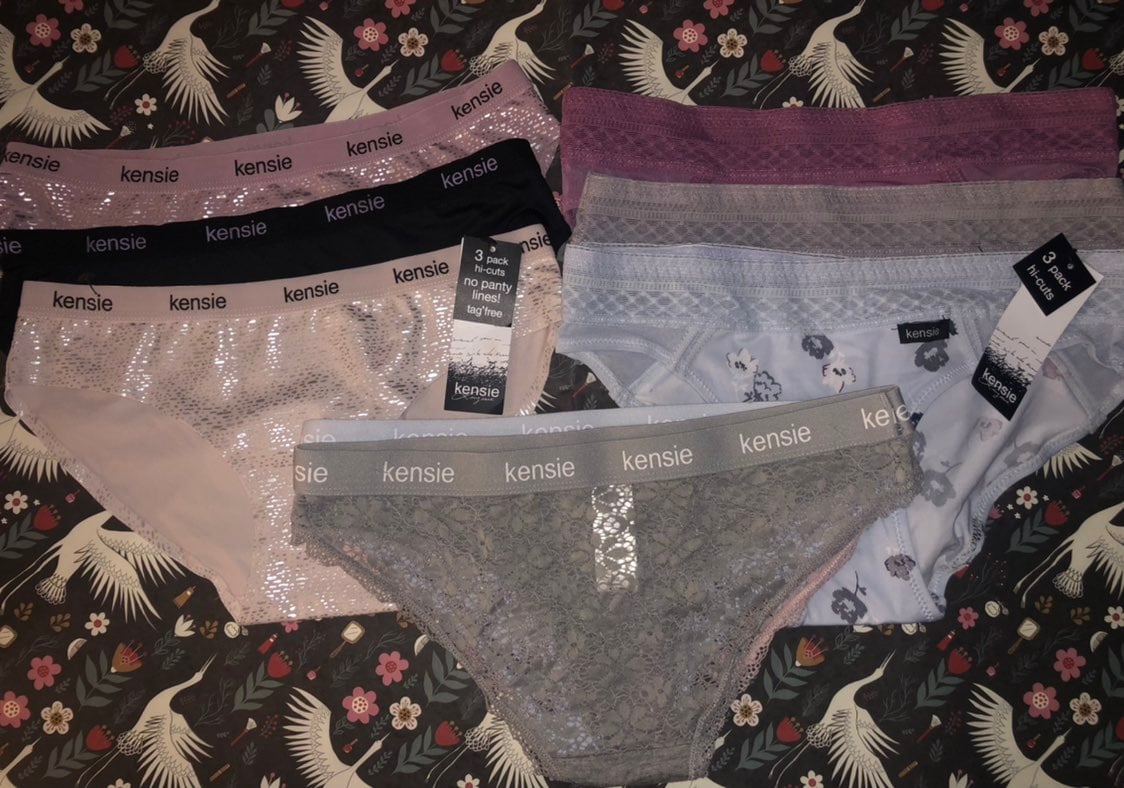 NWT KENSIE ADRIENNE SHEER DOT Hipster PANTIES R6213502 royal wht S M L NWT KENSIE ADRIENNE SHEER DOT Hipster PANTIES R6213502 royal wht S M L